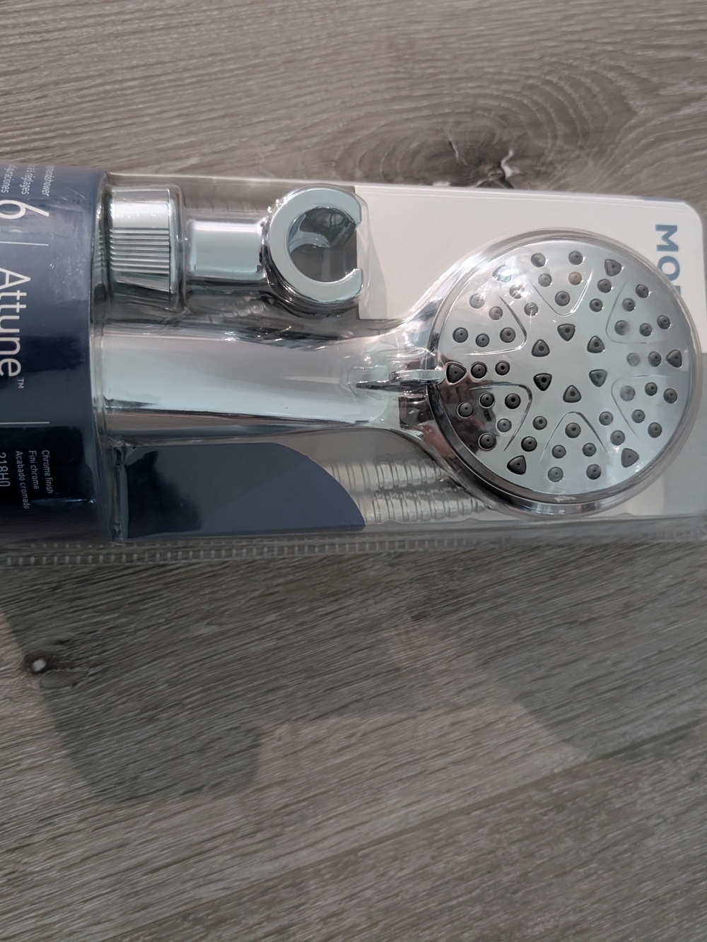 Moen Chrome Handheld Shower Head and Hose - Silver